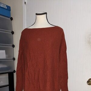 Women's Rust Sweater